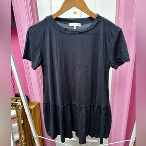 UO Relaxed fit Peplum Tee Medium